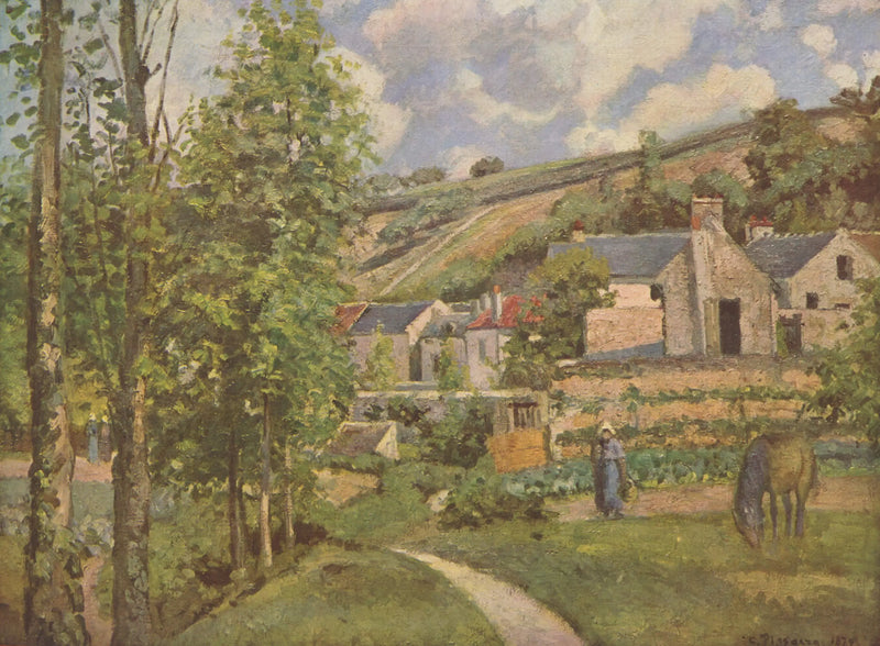 L'Hermitage, près de Pontoise 1874 - Camille Pissarro