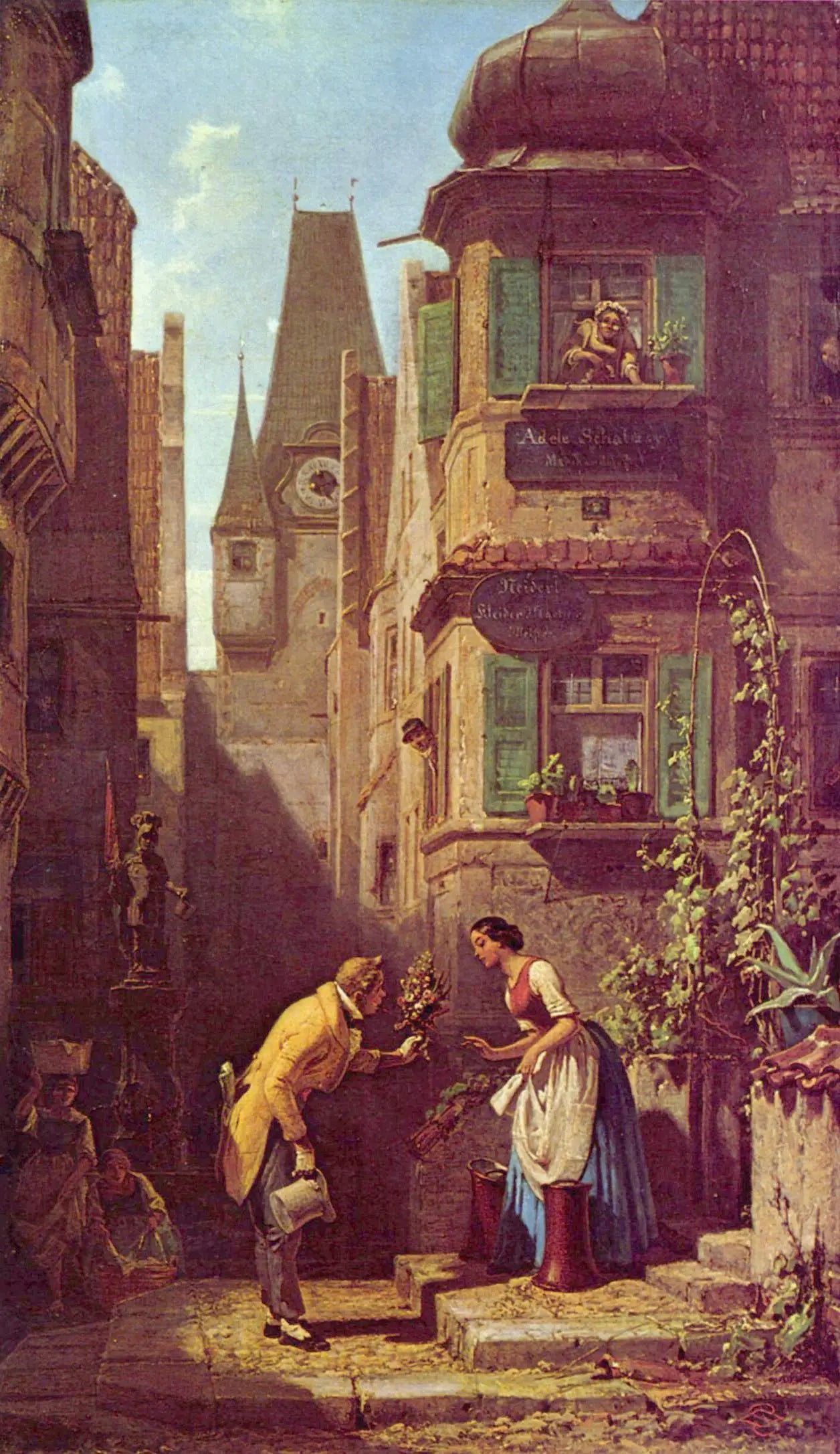 L’Époux éternel - Carl Spitzweg - Alpha Reproduction