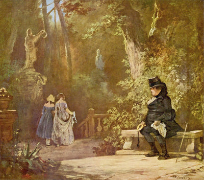 Le Veuf - Carl Spitzweg - Alpha Reproduction