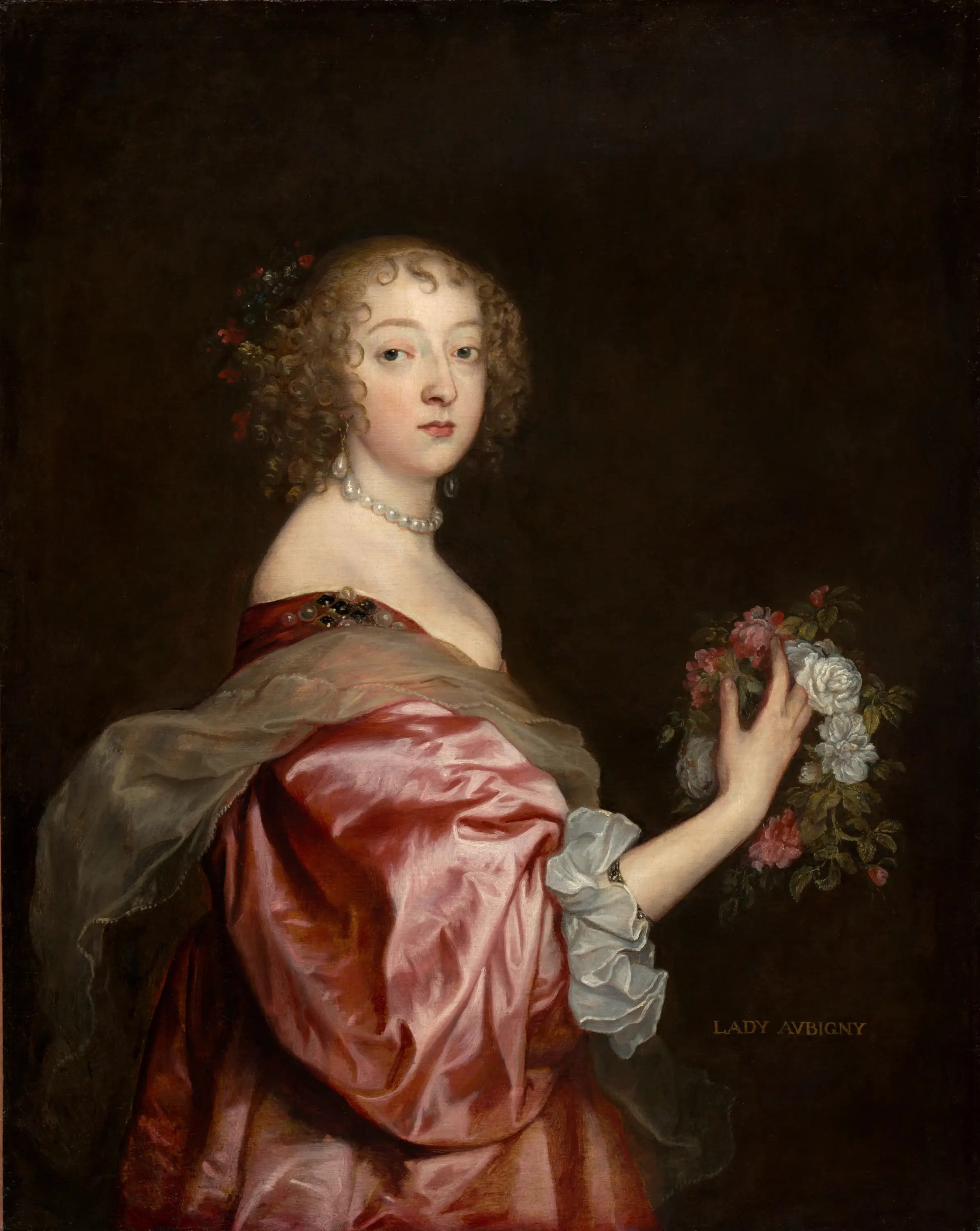 Catherine Howard Lady d’Aubigny - Antoine van Dyck - Alpha Reproduction