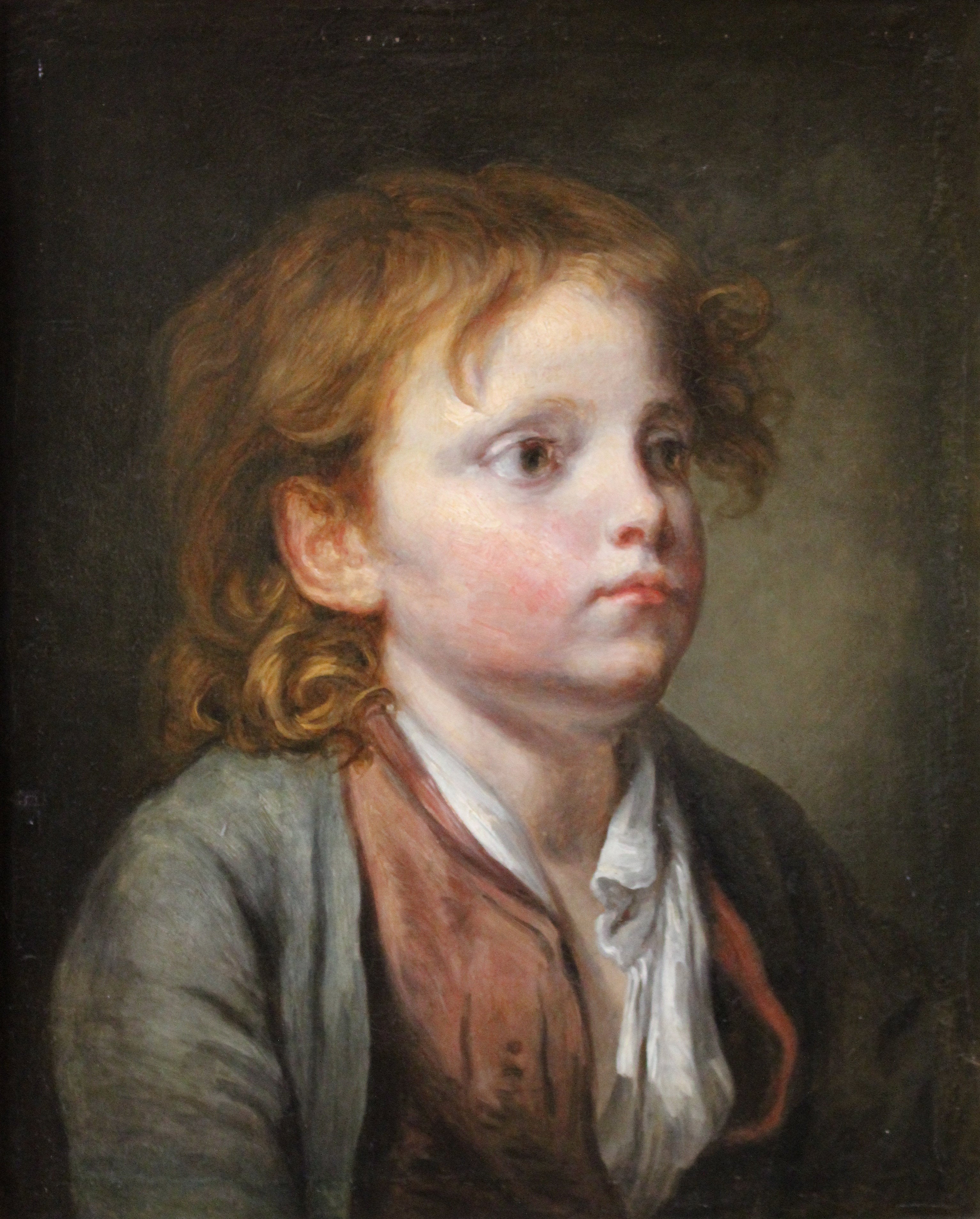 Jeune garçon - Jean-Baptiste Greuze - Alpha Reproduction