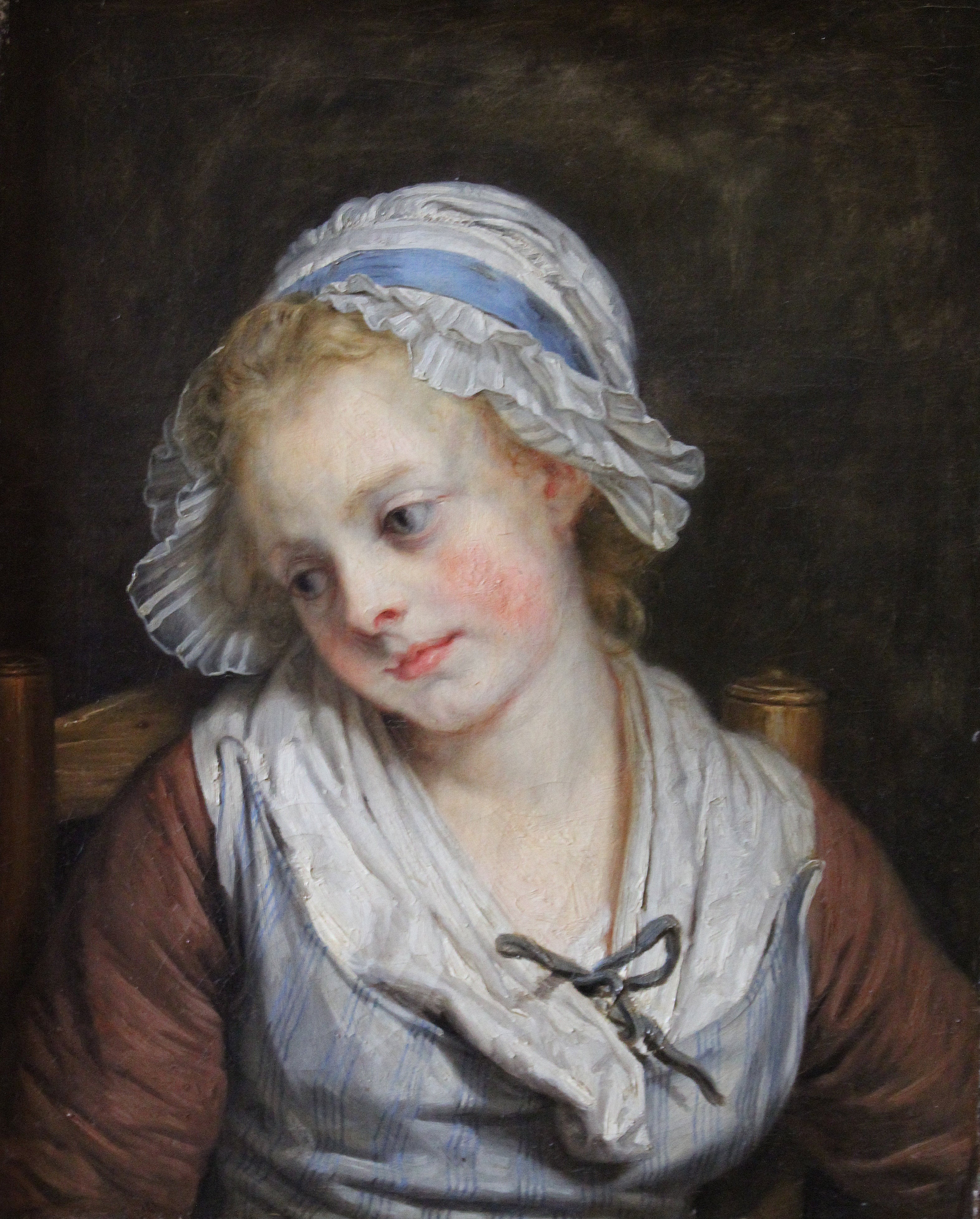 Jeune fille - Jean-Baptiste Greuze - Alpha Reproduction