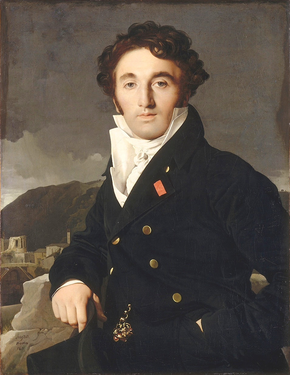 ช portrait ของ Charles-Joseph-Laurent Cordier - Jean-Auguste-Dominique Ingres