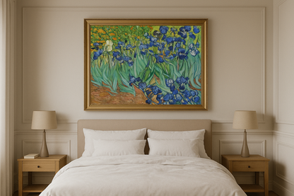 🖼️ ดอกไอริส – Vincent van Gogh (1889)