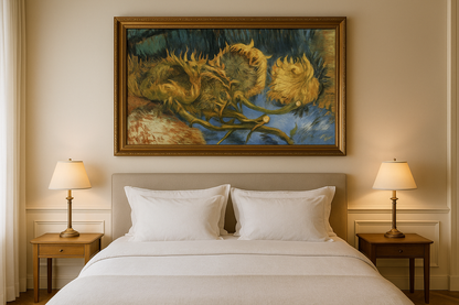 🌻 ทานตะวันสี่ดอกที่เหี่ยวเฉา – Vincent van Gogh (1887)