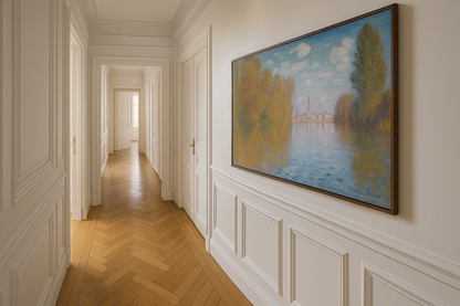 ฤดูใบไม้ร่วงบนแม่น้ำแซน – Claude Monet, ประมาณปี 1880