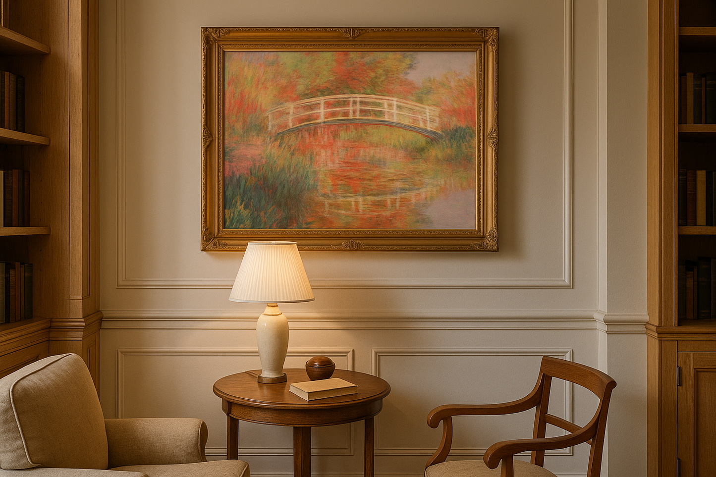 สะพานญี่ปุ่น – Claude Monet, ประมาณปี 1920-1924