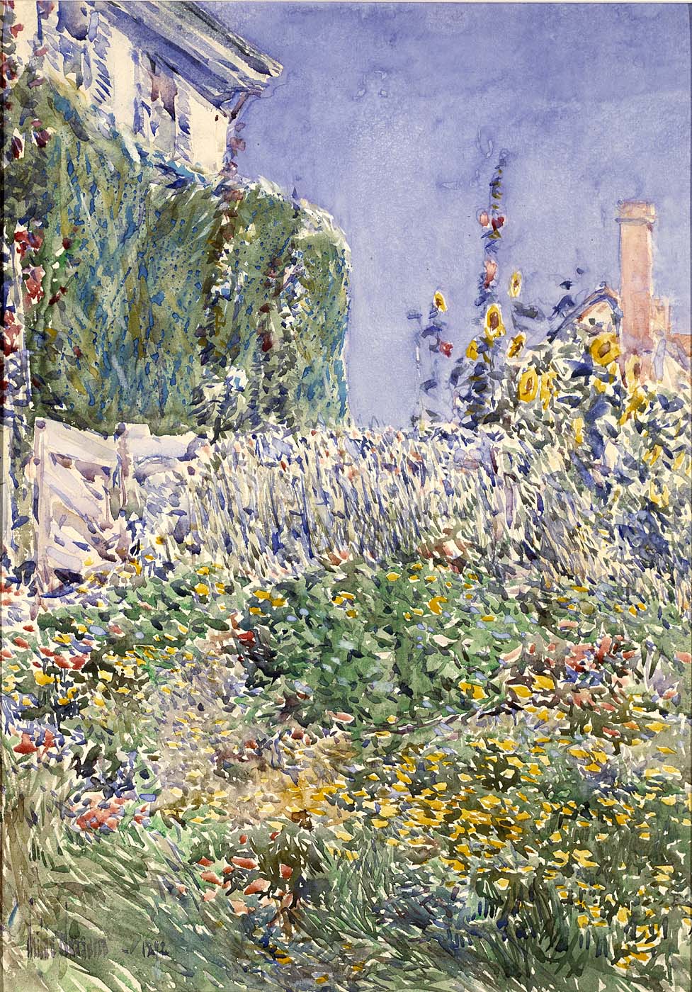 Le jardin de Thaxter - Childe Hassam