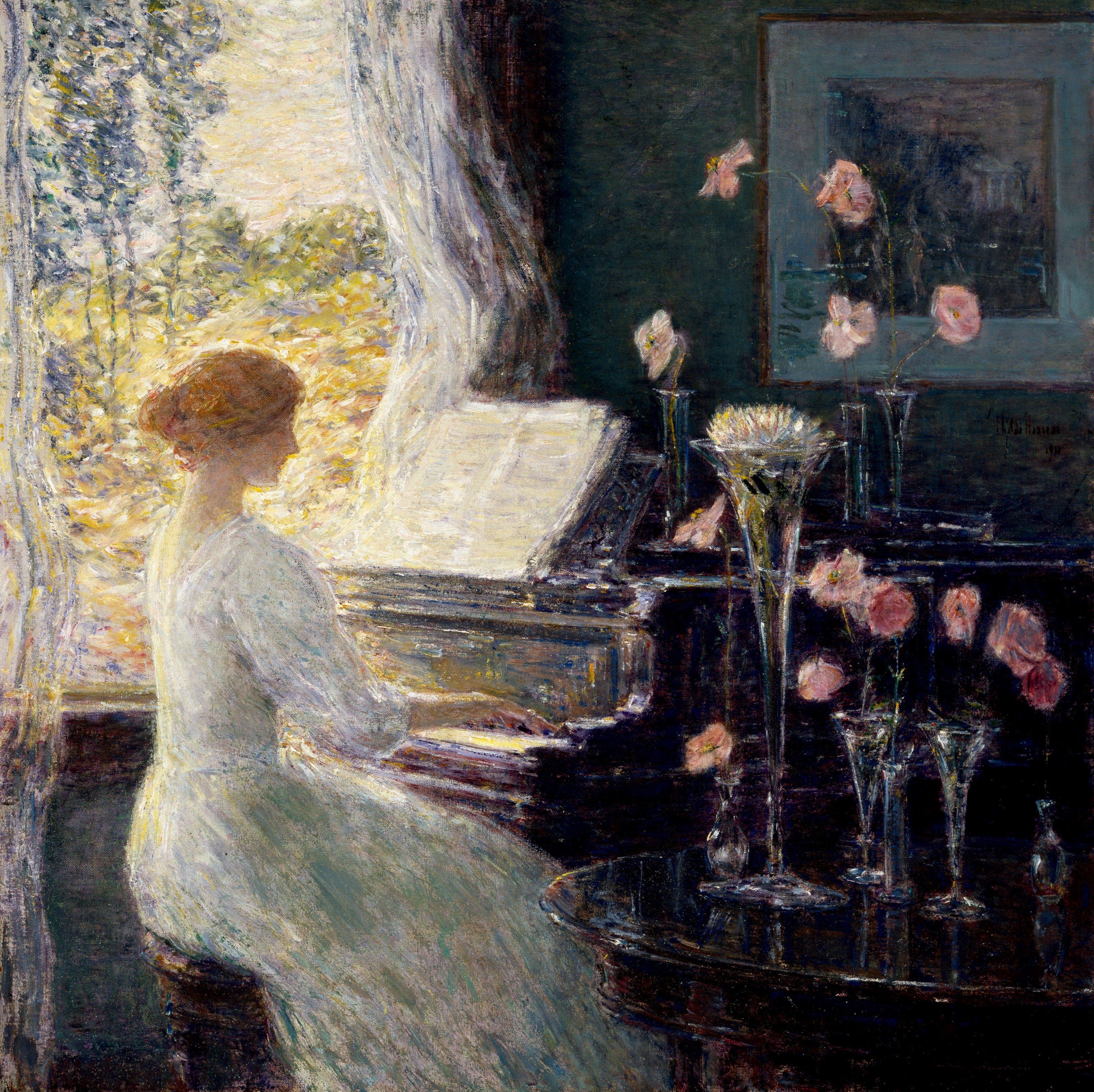 La Sonate - Childe Hassam
