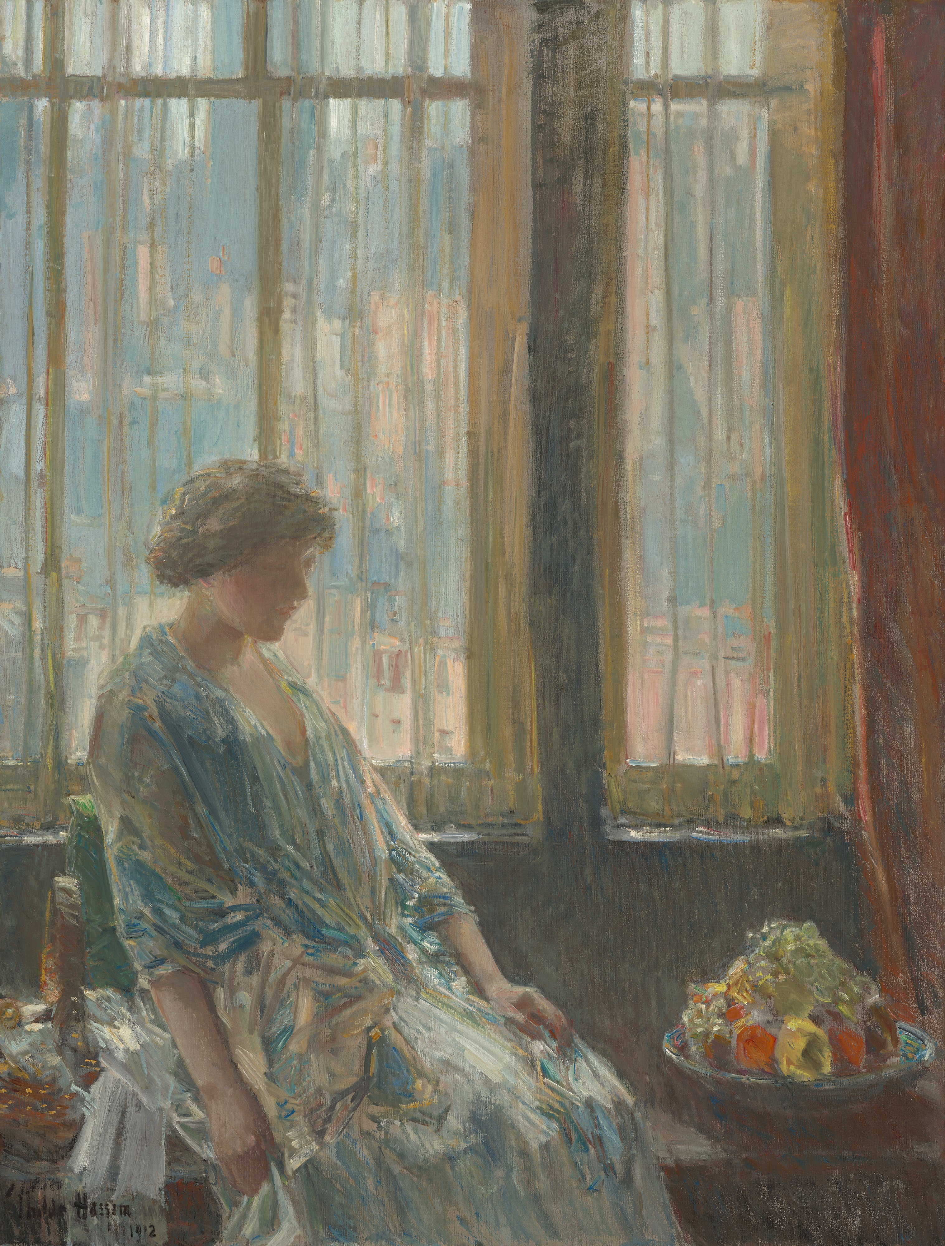 La fenêtre de New York - Childe Hassam