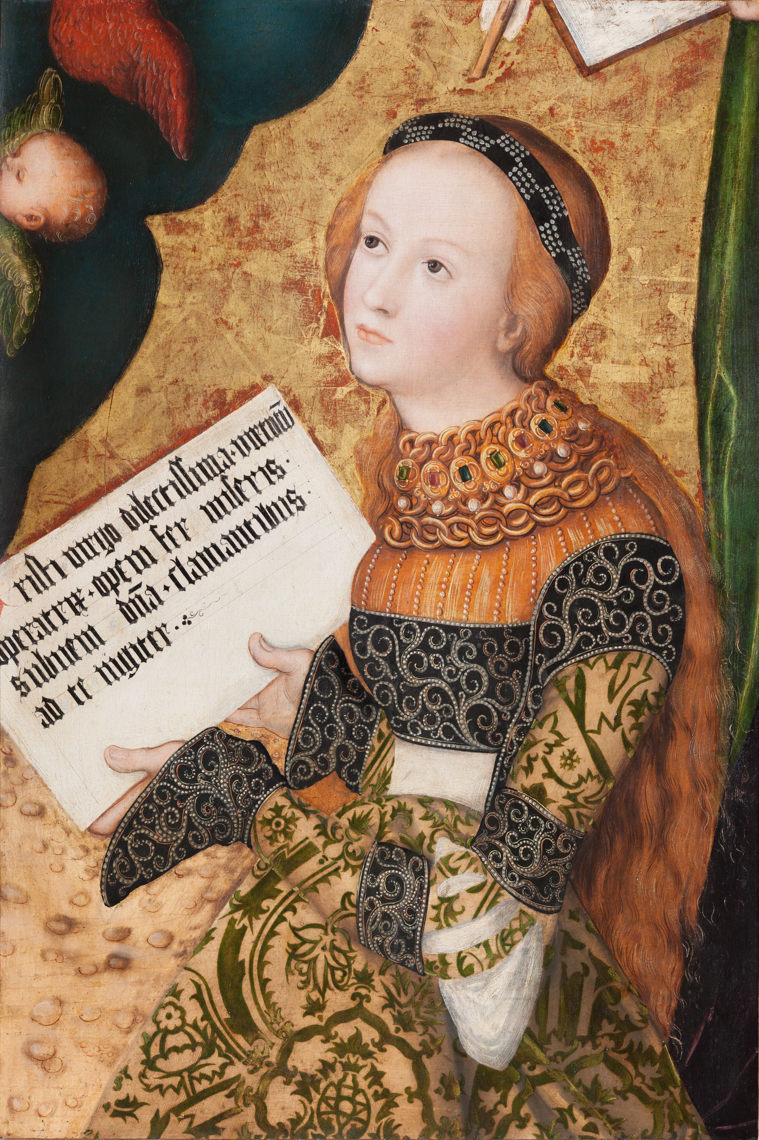 Sainte Christine - Lucas Cranach the Elder