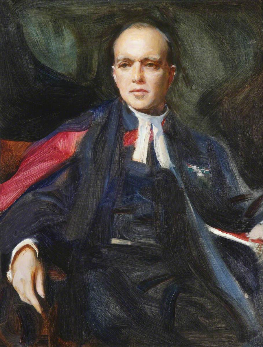 Christopher Maude Chavasse, premier maître fondateur de St Peter's Hall - Philip de László