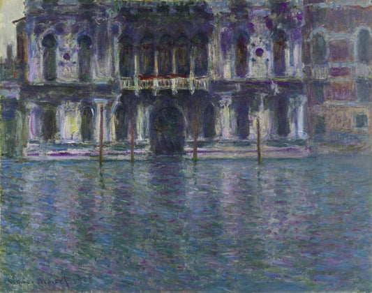 « พระราชวังคอนตารินี » – Claude Monet (1908)