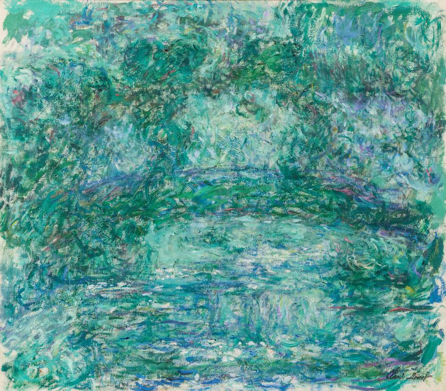 สะพานญี่ปุ่น – Claude Monet (ประมาณ 1920–1924)
