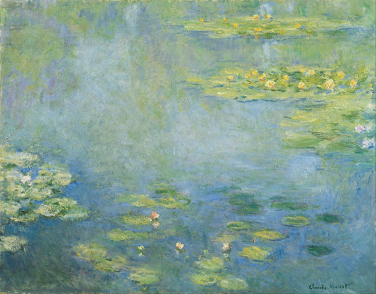 🌼 ดอกบัว – Claude Monet