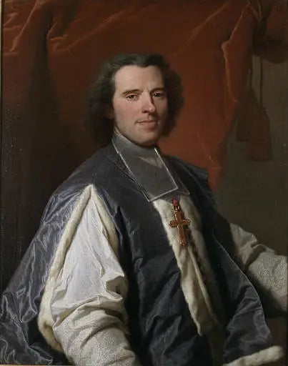 ภาพเหมือนของ Claude de Rouvroy de Saint-Simon, พระสังฆราชแห่ง Metz - Hyacinthe Rigaud