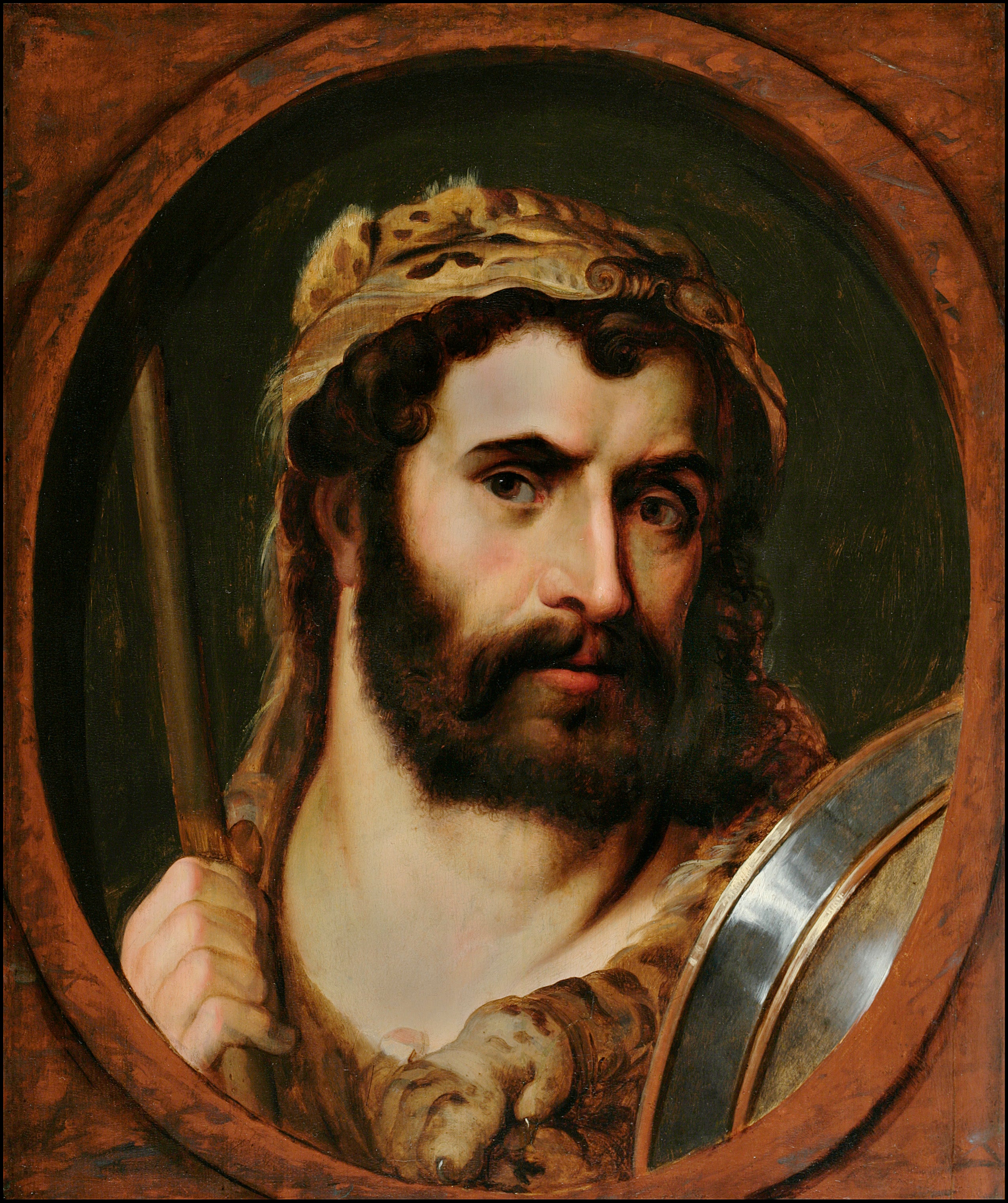 จักรพรรดิ Commode ในฐานะเฮอร์คิวลิสและนักรบกลาดิเอเตอร์ - Peter Paul Rubens