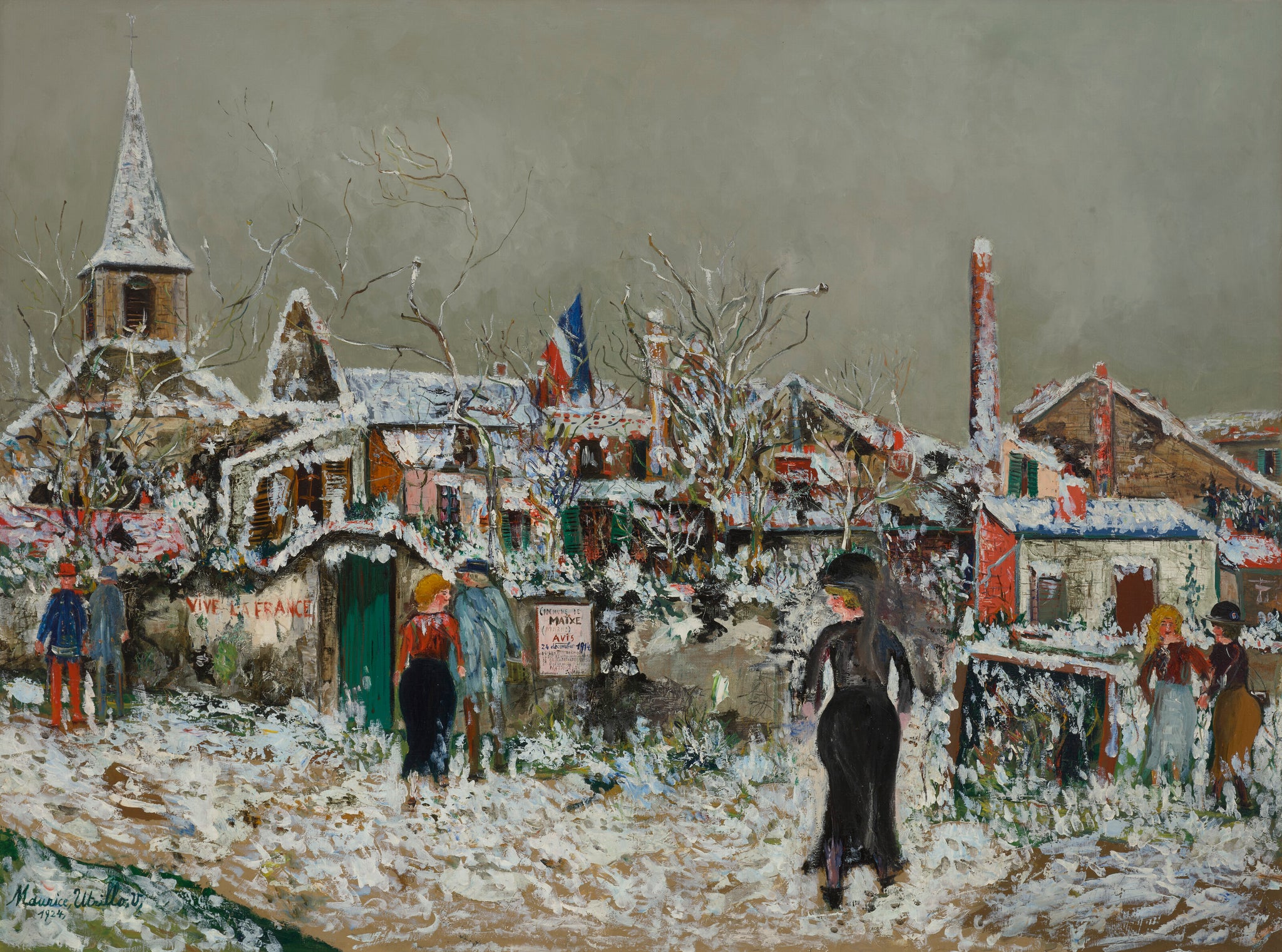 Commune de Maixe (Meurthe-et-Moselle) - Maurice Utrillo