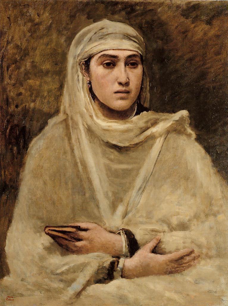 L’Algérienne - Jean-Baptiste Camille Corot