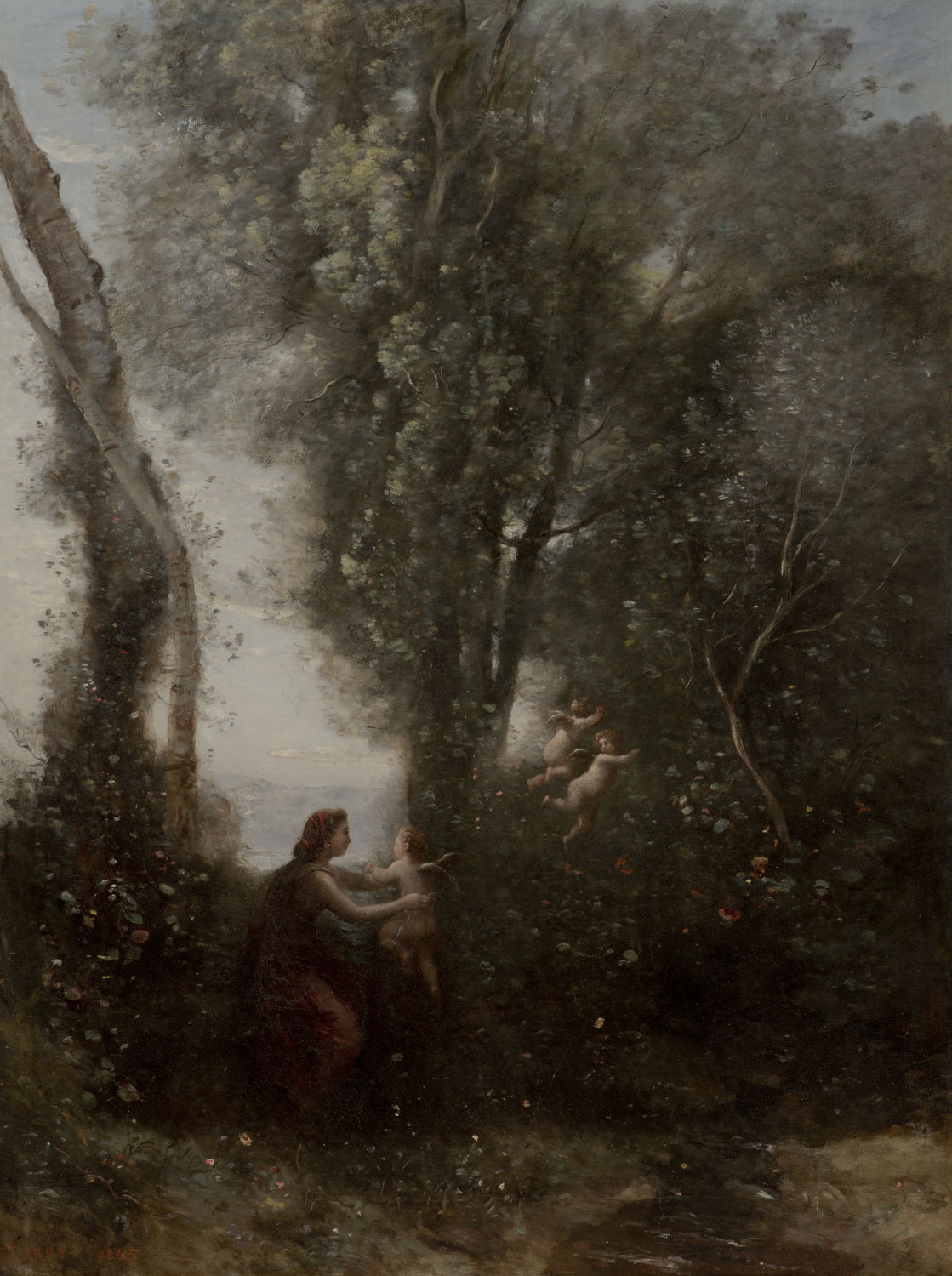 Matin - Jean-Baptiste Camille Corot