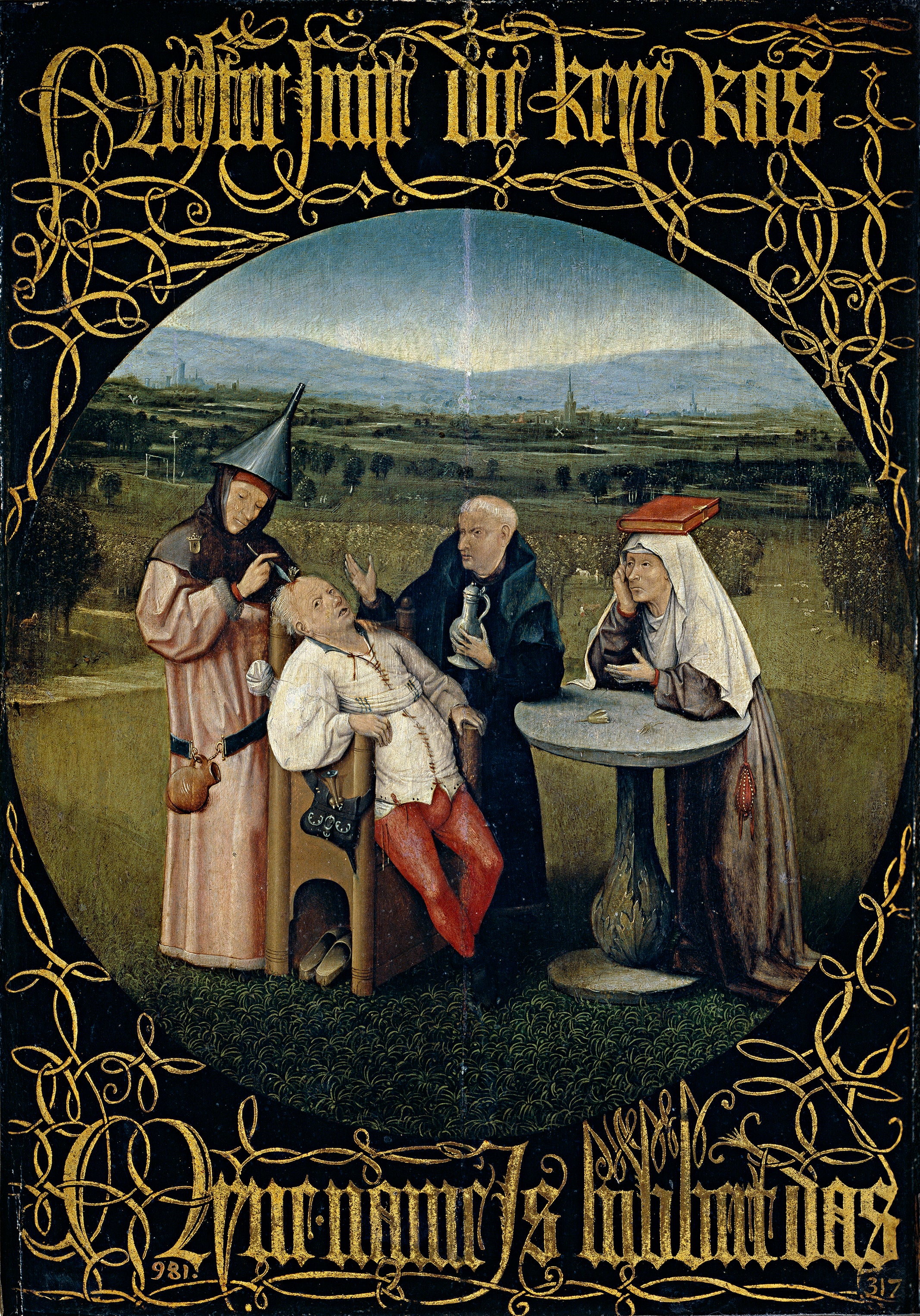 การผ่าตัดหิน - Hieronymus Bosch