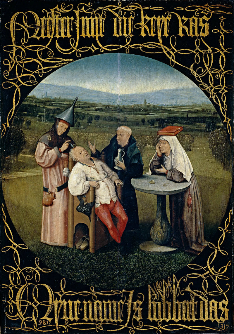 การผ่าตัดหิน - Hieronymus Bosch