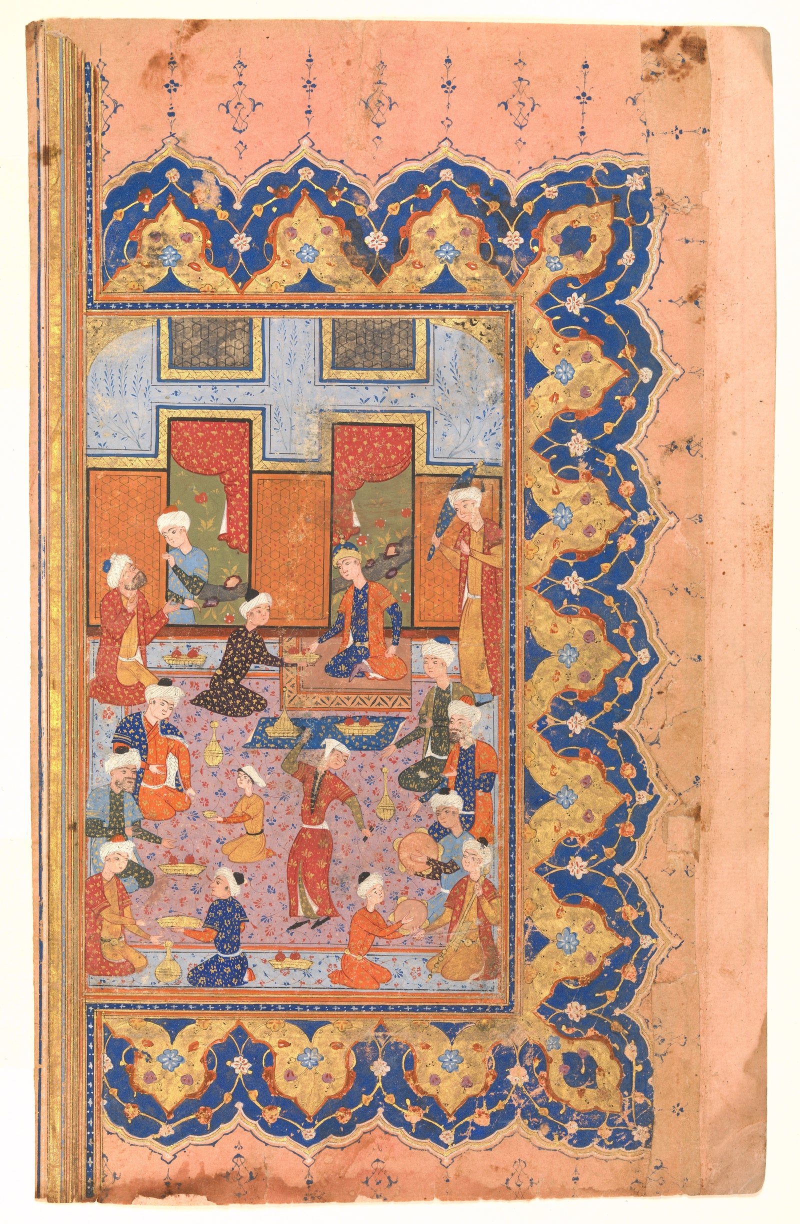 Fête à la cour - Atelier persan anonyme