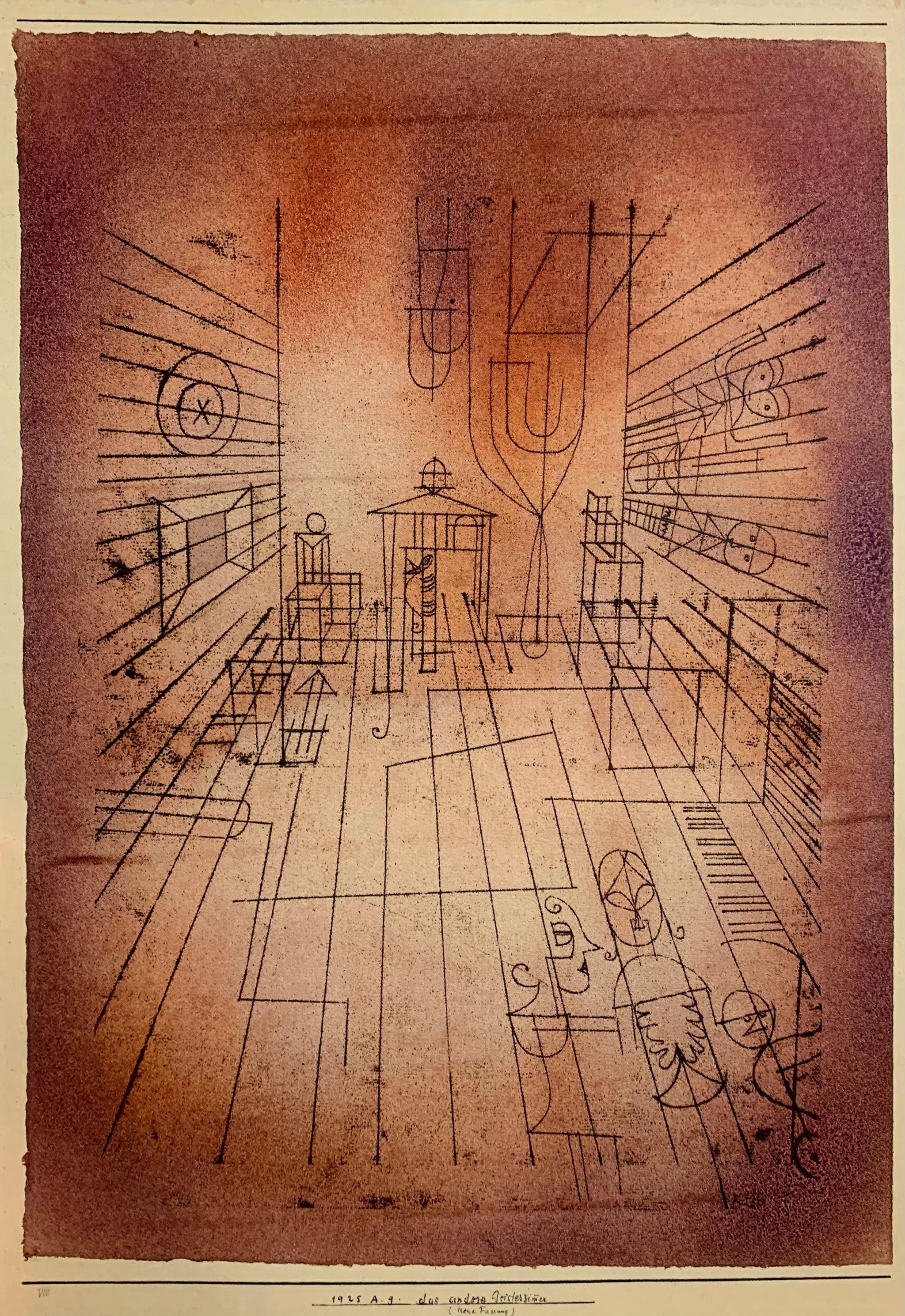 Das andere Geisterzimmer , 1925, 109 — Paul Klee