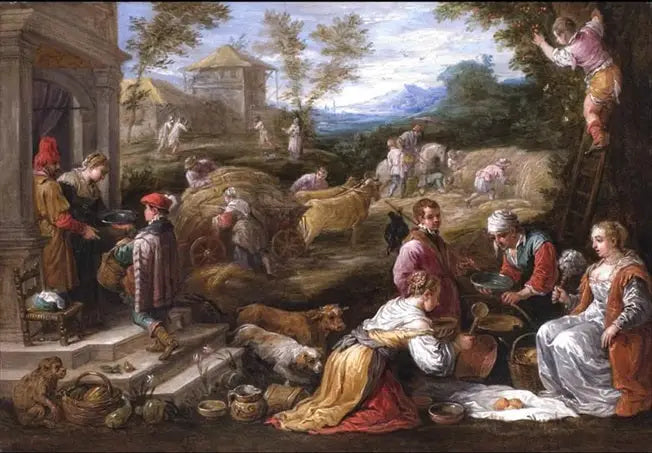 Allégorie de l’été - David Teniers le Jeune - Alpha Reproduction