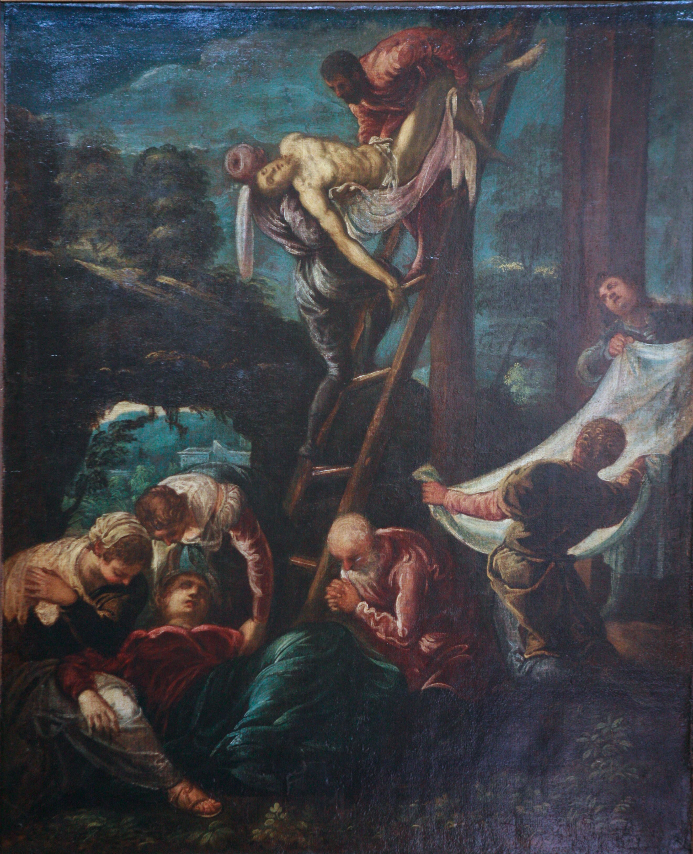 La Descente de croix - Jacopo Tintoretto