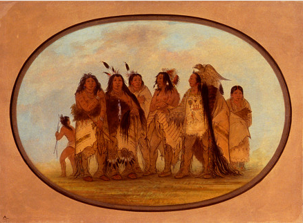 Indiens Crow distingués - George Catlin