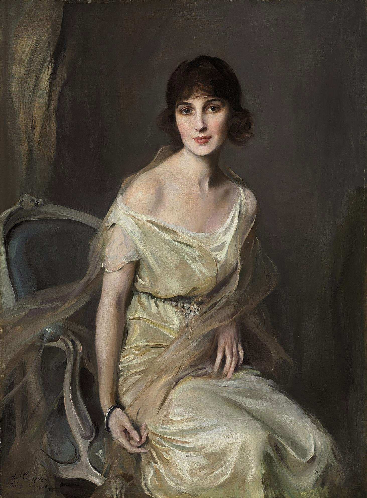 Portrait de Doña María Mercedes de Alvear - Philip de László