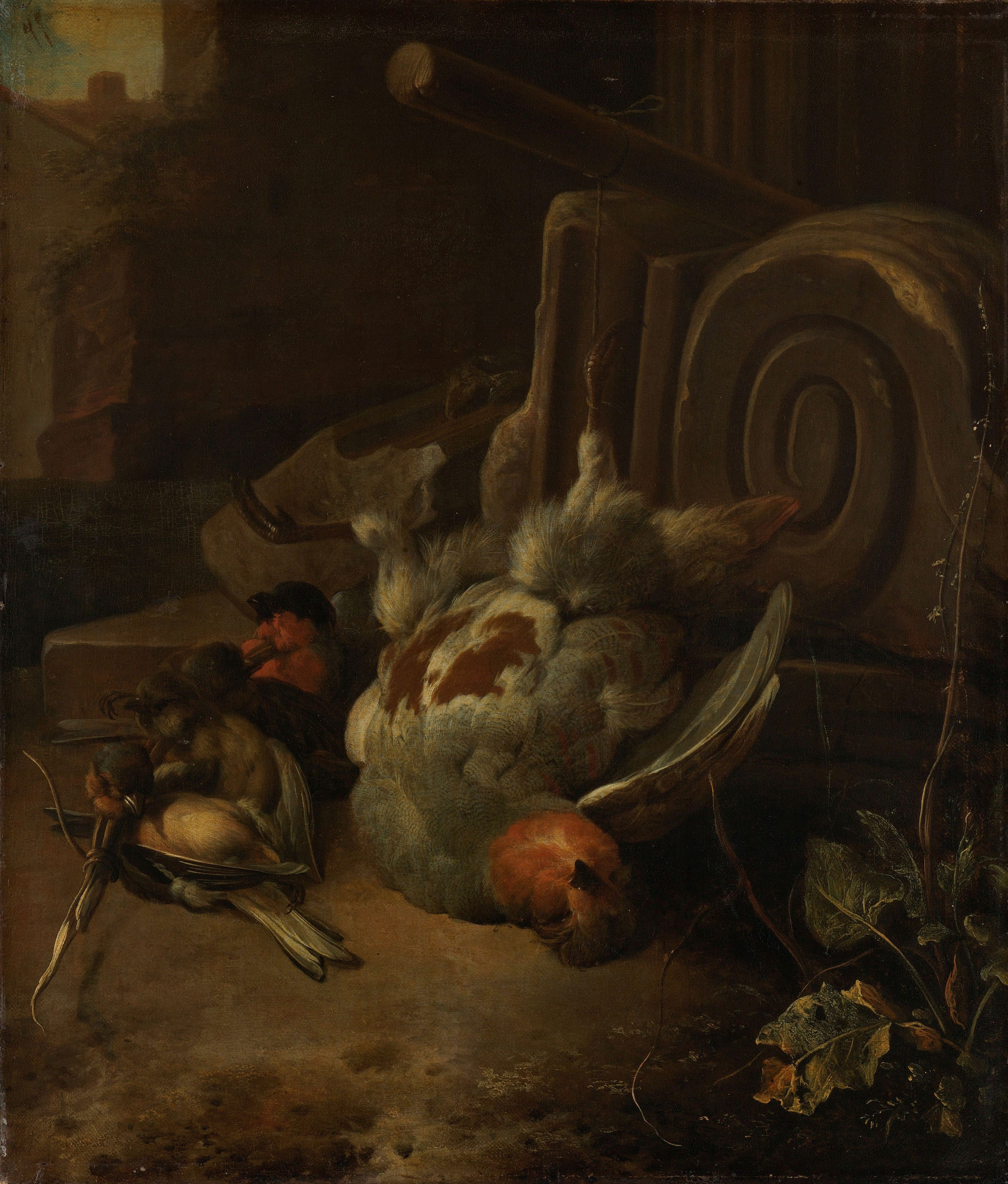 Oiseaux morts - Melchior de Hondecoeter