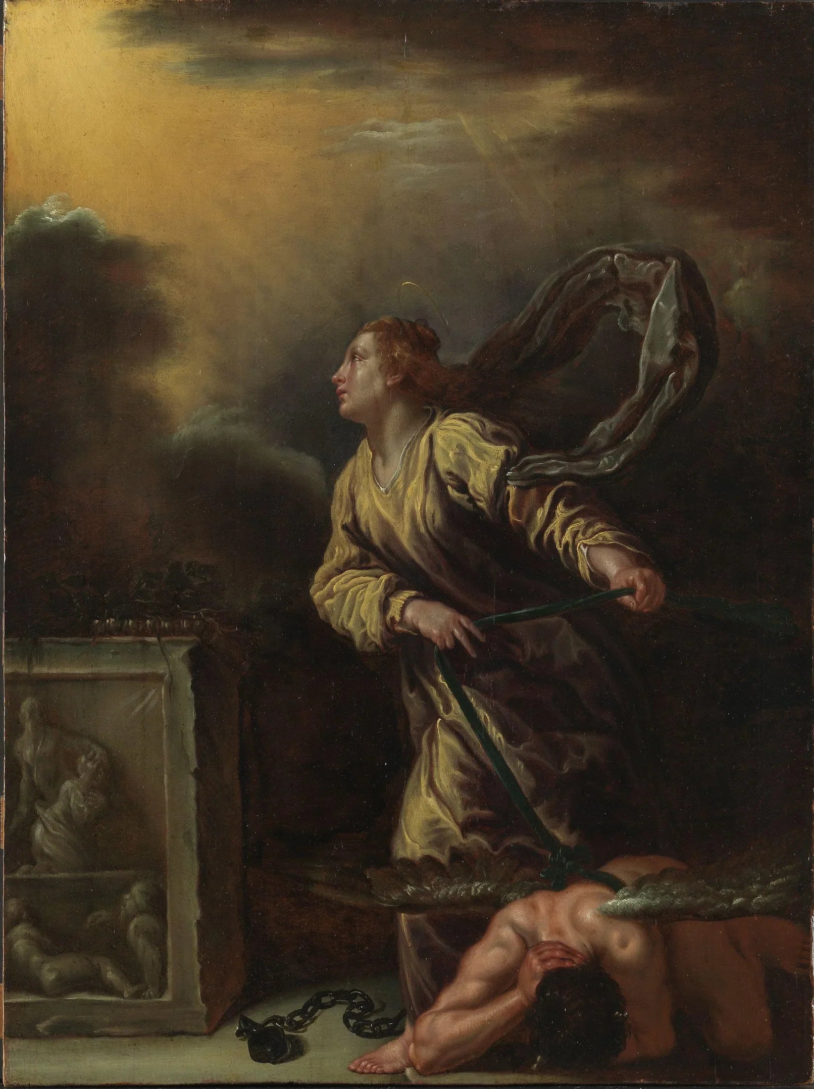 Sainte Julienne - Domenico Fetti image 1 reproduction artisanale de tableau