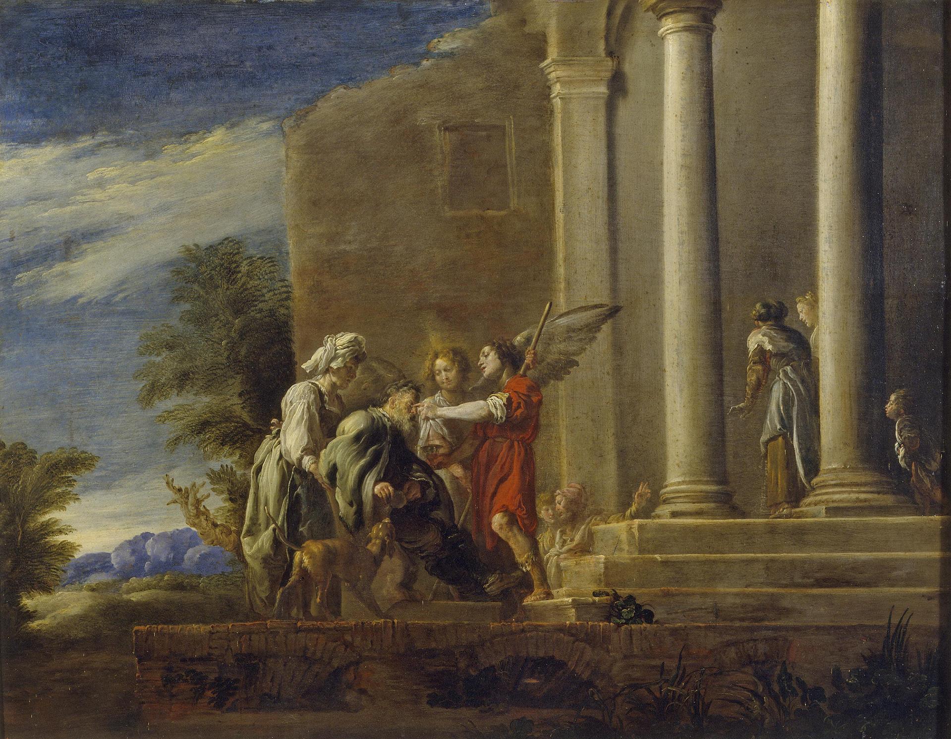 Guérison de Tobit - Domenico Fetti image 1 reproduction réalisée par Alpha Reproduction