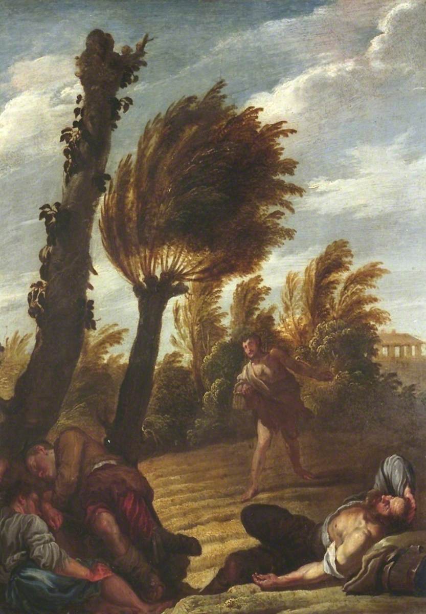 Parabole du semeur d'ivraie - Domenico Fetti image 1 reproduction de peinture à l’huile