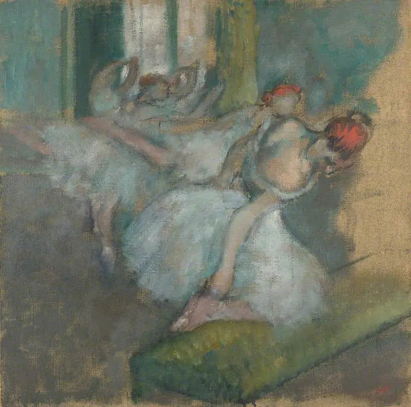 Reproduction du tableau « Danseurs de ballet - Edgar Degas » par Alpha Reproduction en peinture à l’huile