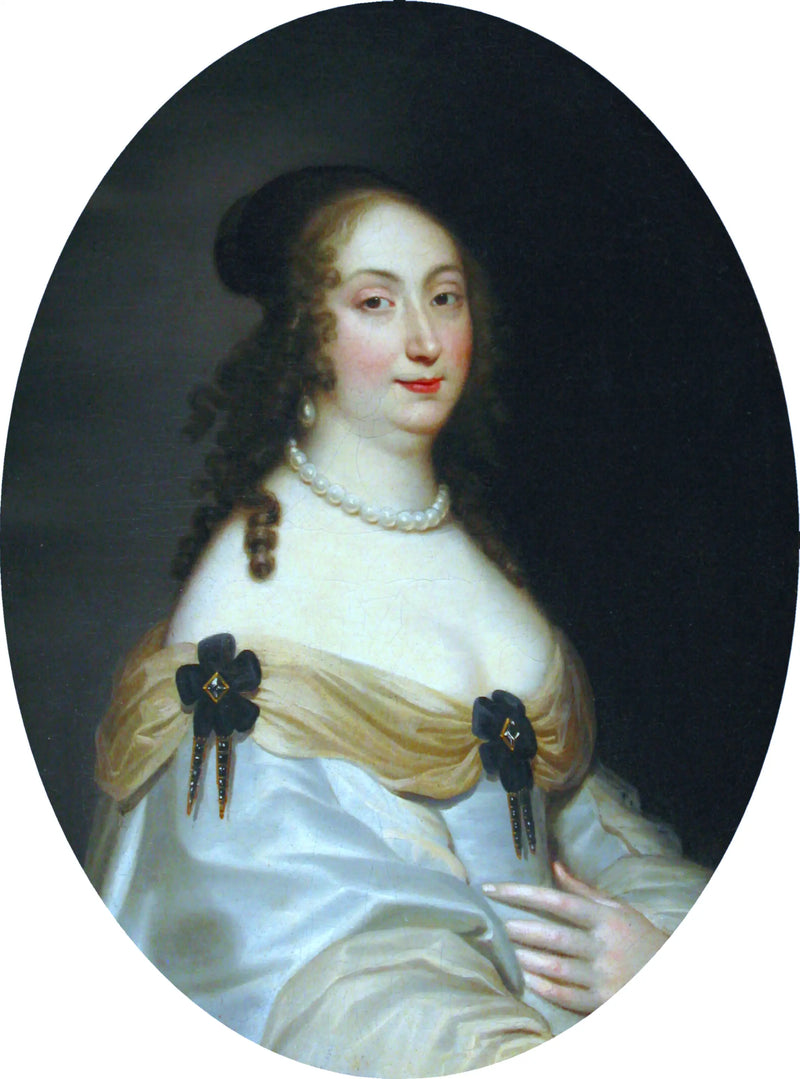 ภาพเหมือนของ Marie-Louise de Gonzague (รายละเอียด) - Juste d'Egmont