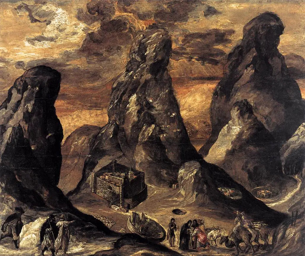 Mont Sinaï - El Greco - Alpha Reproduction
