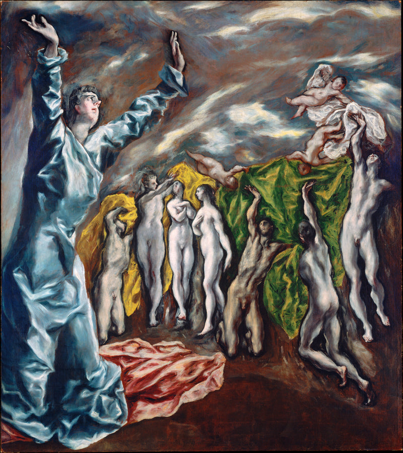 La Vision de saint Jean / L’Ouverture du cinquième sceau - El Greco