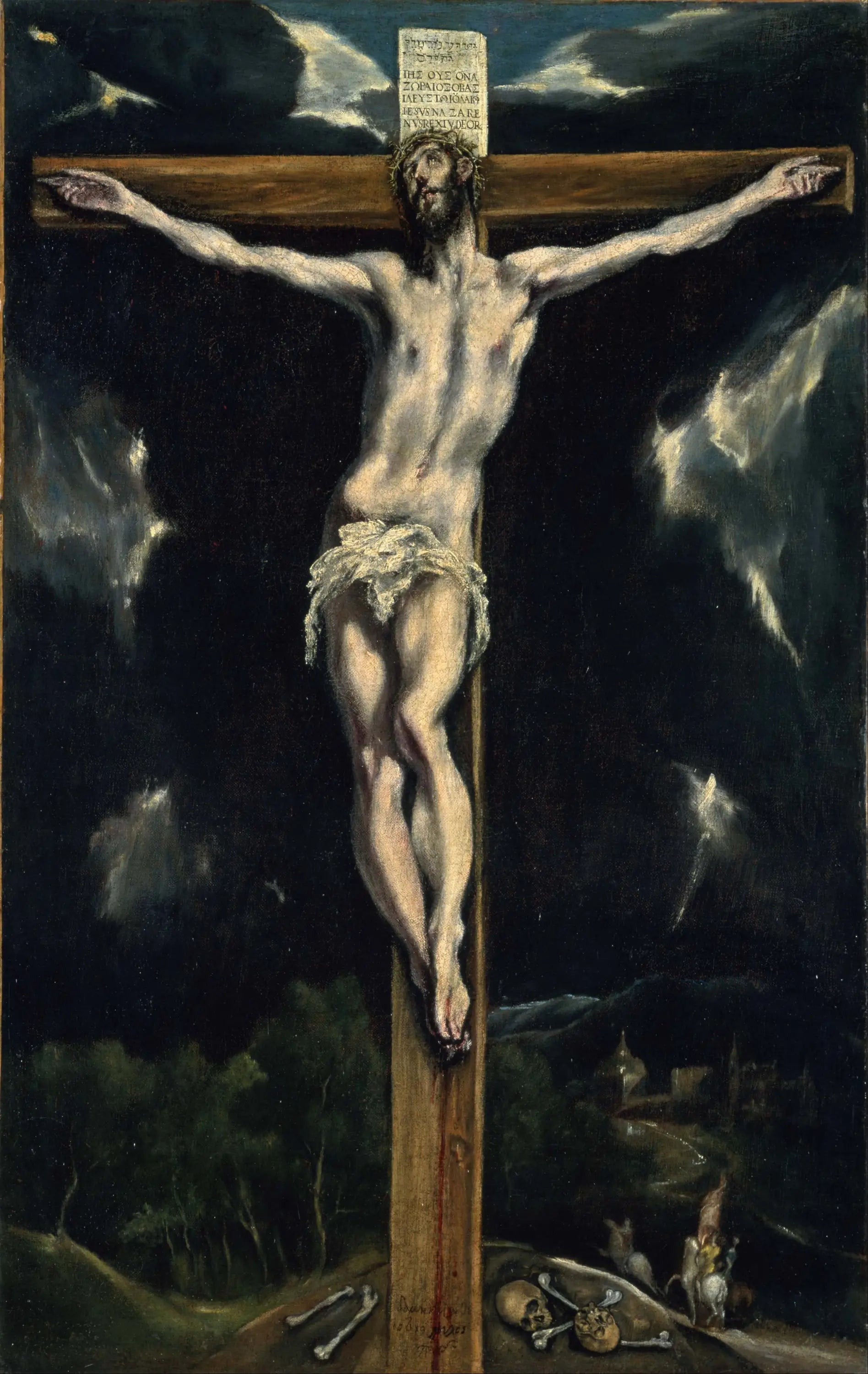 Le Christ en croix. - El Greco - Alpha Reproduction