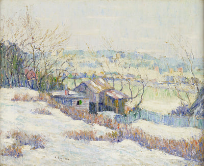 Haut-Harlem River - Ernest Lawson