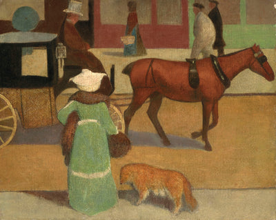 Scène de ville - Henri Rouart