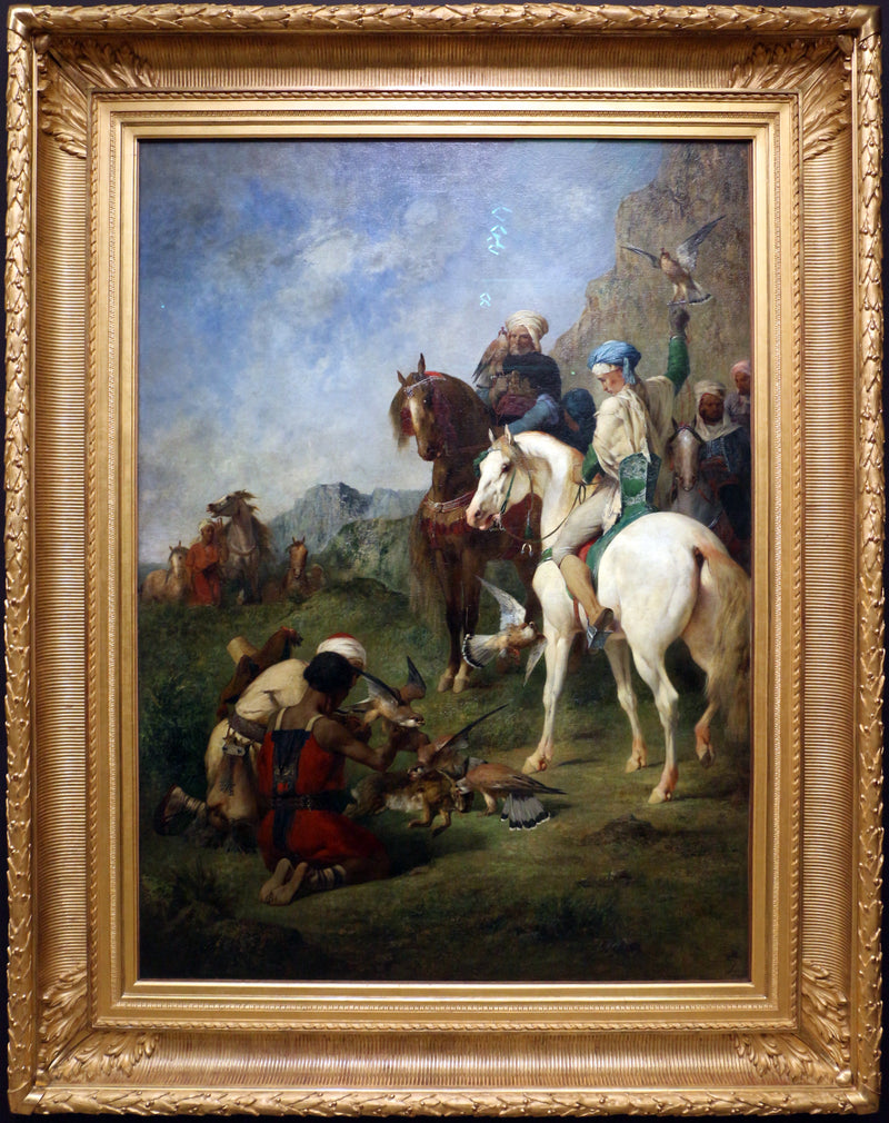 Chasse au faucon en Algérie : la curée - Eugène Fromentin