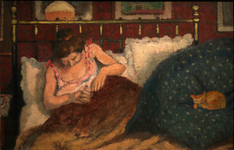 บนเตียง - จอร์จ ลาเมน