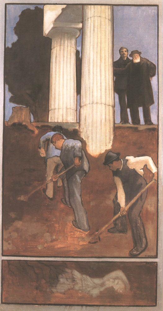 Archéologie, Károly Ferenczy, 1896