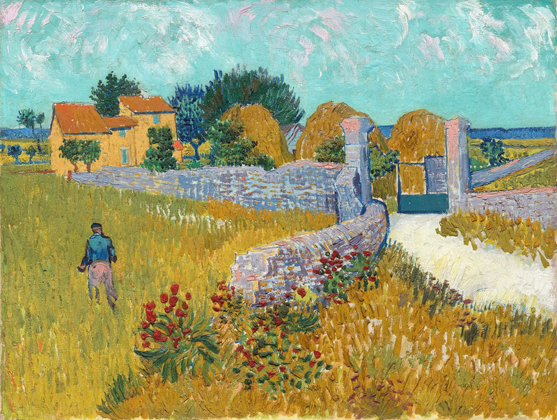 ฟาร์มในโพรวองซ์ - Vincent van Gogh