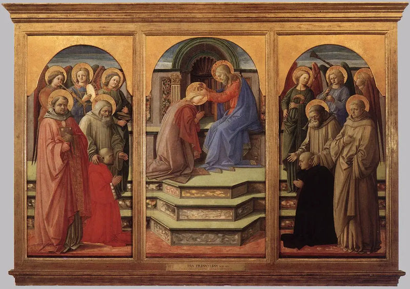 มงกุฎ Marsuppini - Fra Filippo Lippi