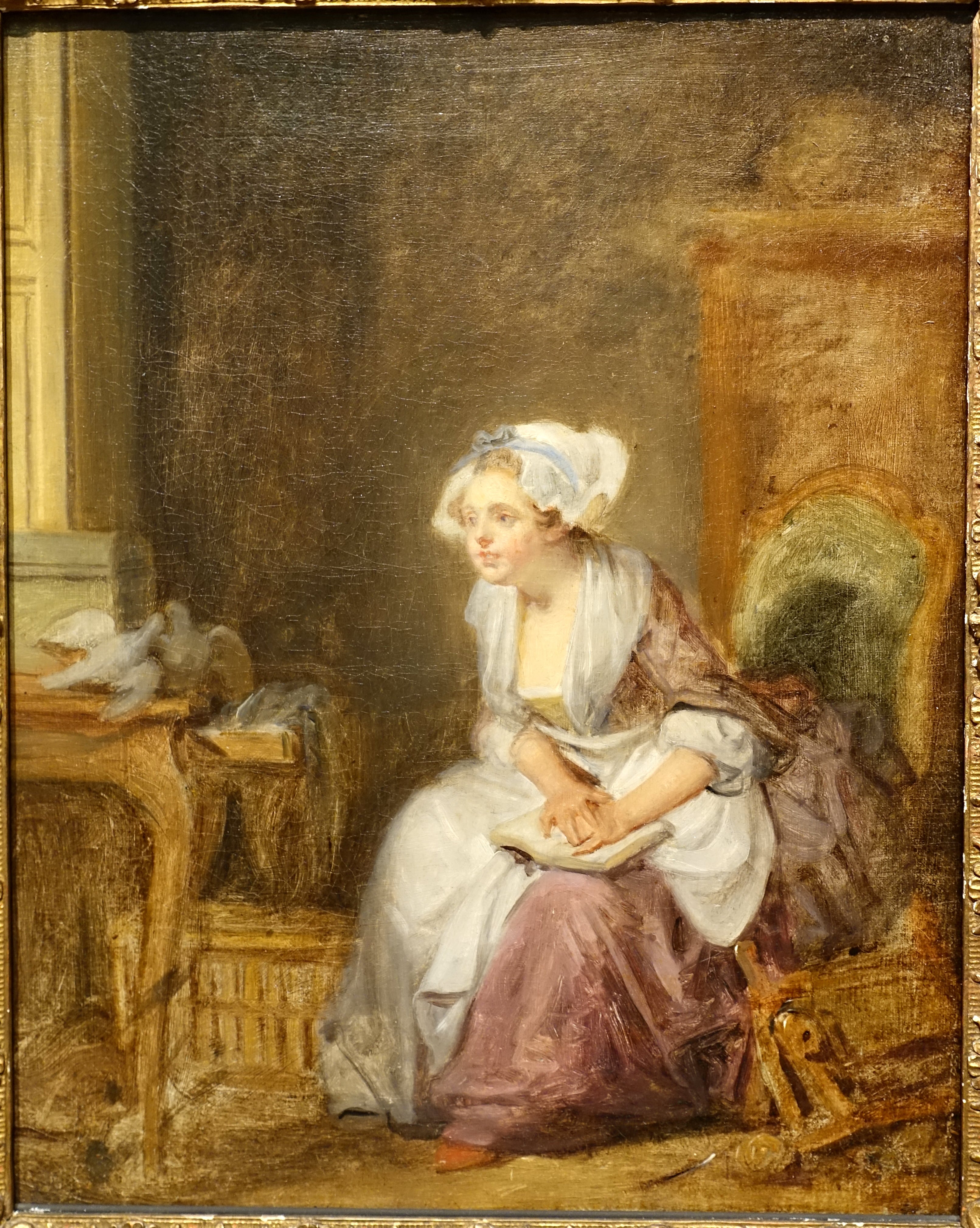 Première leçon d’amour - Jean-Baptiste Greuze - Alpha Reproduction