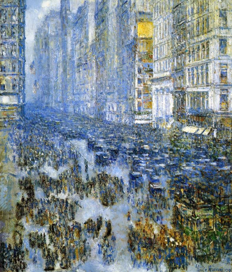 Cinquième Avenue - Childe Hassam